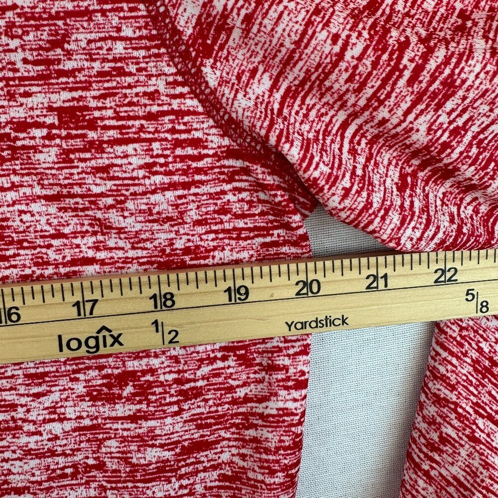 BADGER SPORT WOMEN'S 1/4 ZIP LIGHTWEIGHT PULLOVER IN HEATHERED RED COLOR SIZE L - Picture 9 of 12